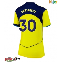 Camiseta Tottenham Hotspur Rodrigo Bentancur #30 Tercera Equipación para mujer 2025-26 manga corta